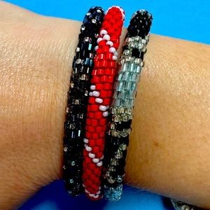 Lily & Laura bracelets. Perfect for GA bulldogs game!